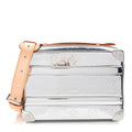 Louis Vuitton Monogram Mirror Handle Trunk Silver