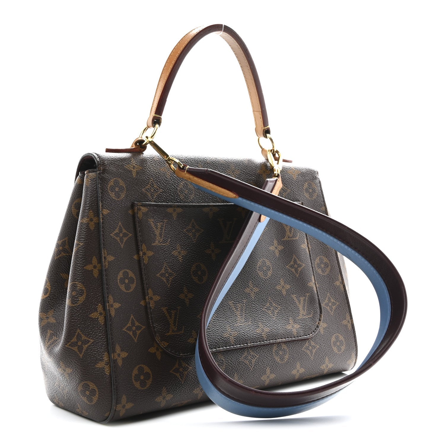 Louis Vuitton Monogram Cluny MM Blue Glacial