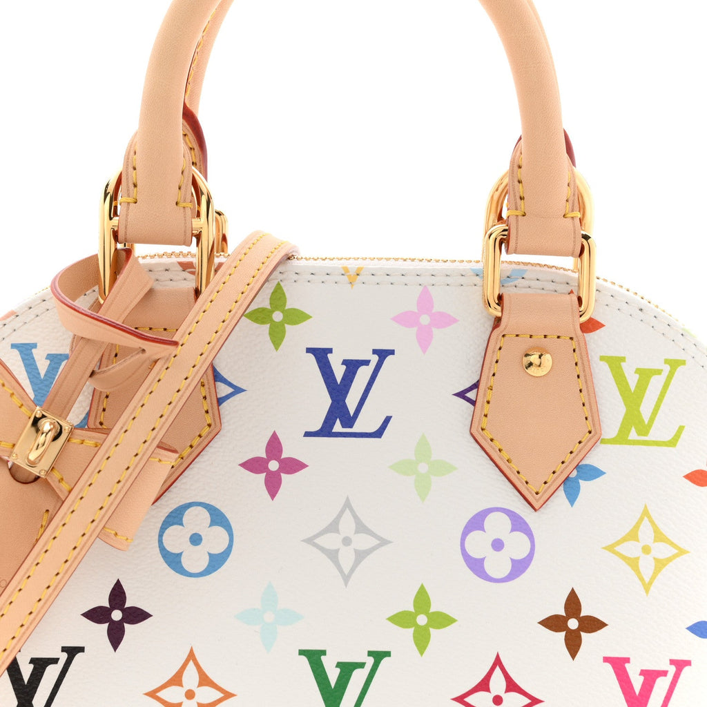 Louis Vuitton LV X TM Monogram Multicolor Alma BB White