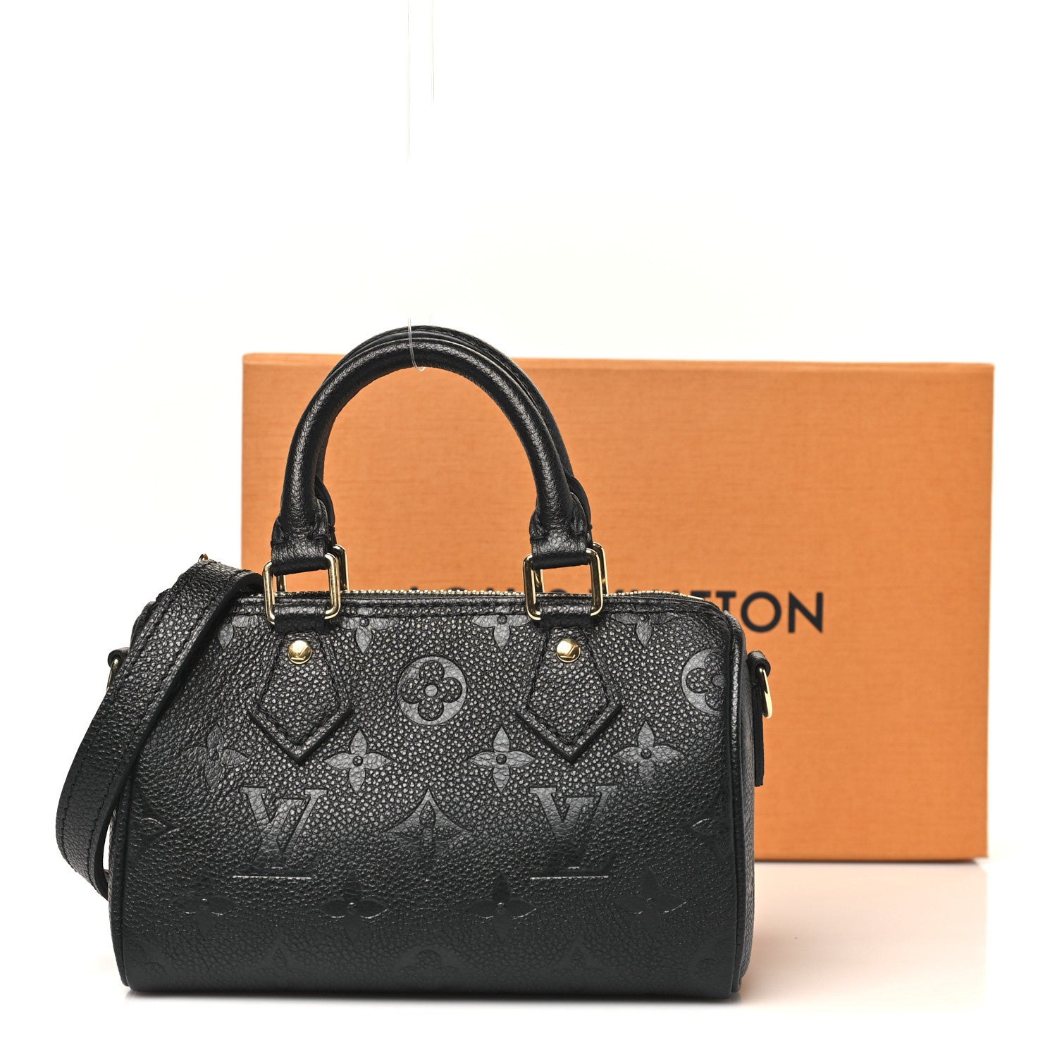 Louis Vuitton Empreinte Monogram Nano Speedy Black