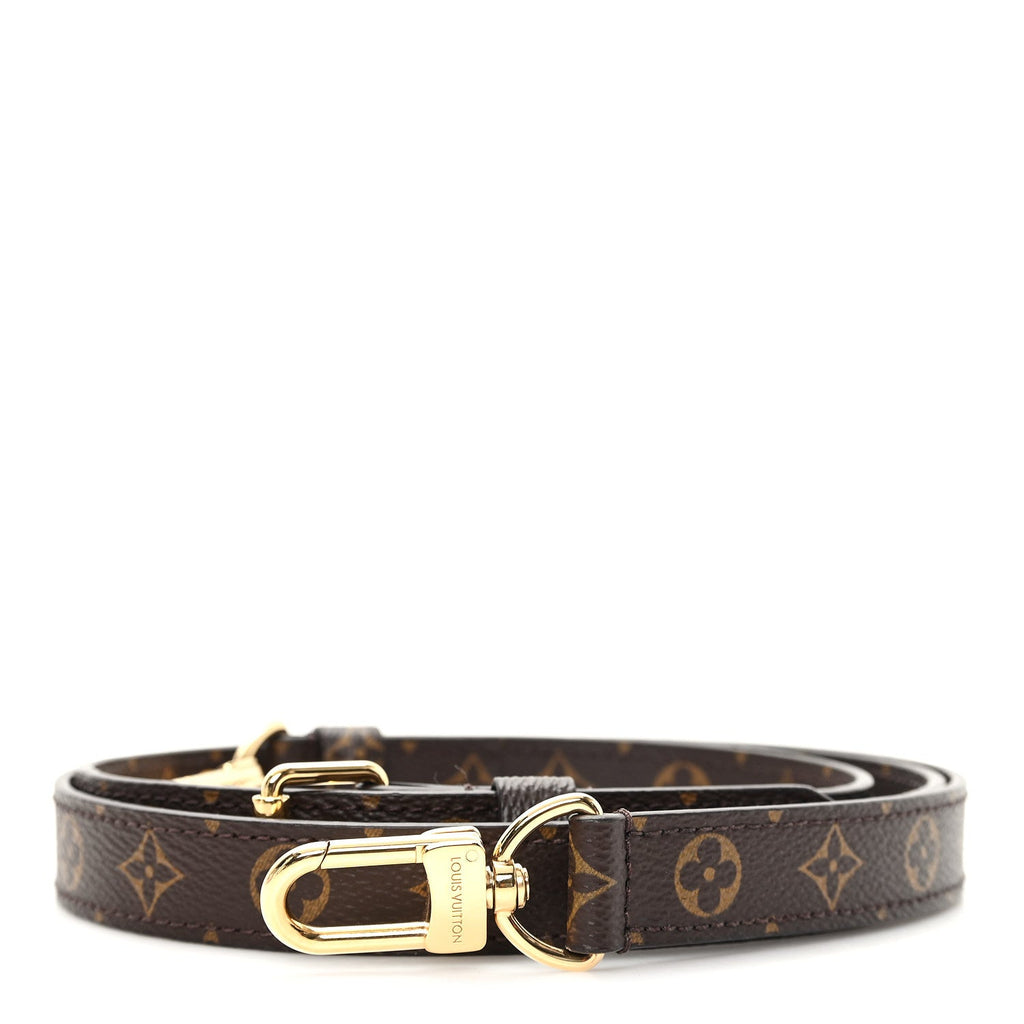 Louis Vuitton Monogram Bandouliere 20mm Adjustable Shoulder Strap