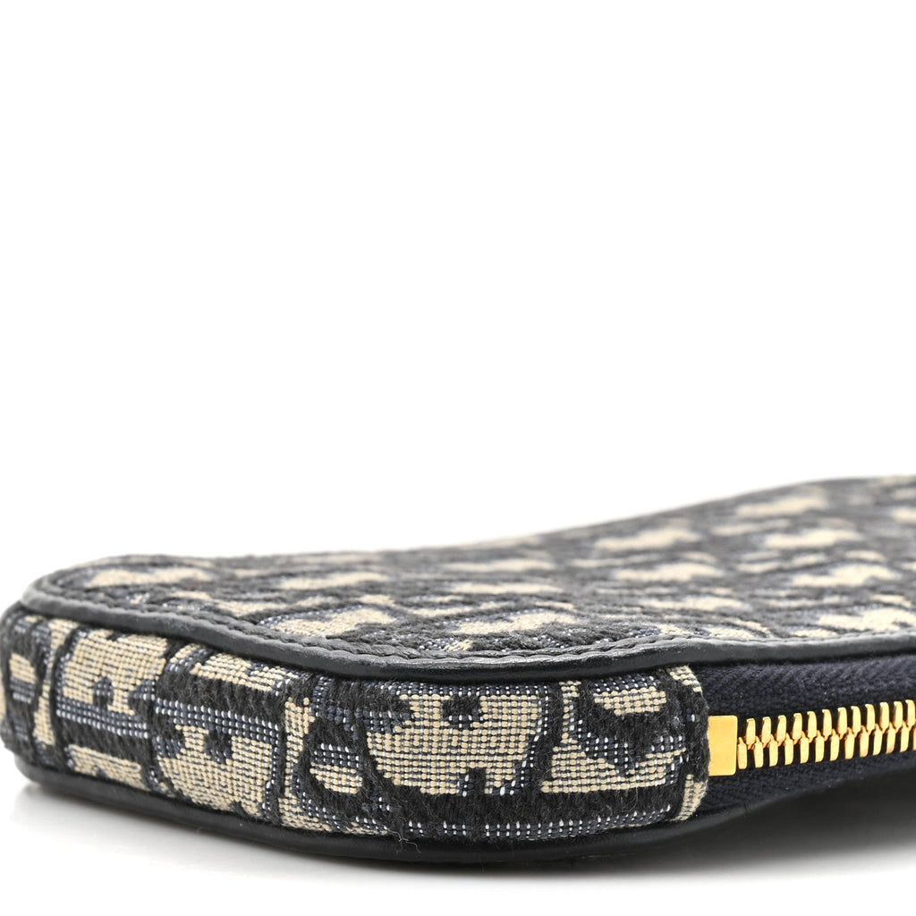 Christian Dior Oblique 30 Montaigne Phone Holder Blue