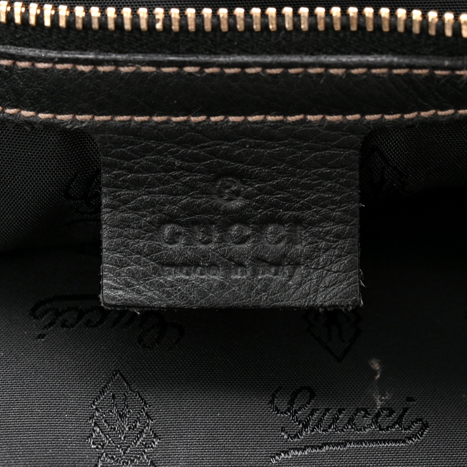 Gucci Dialux Medium Britt Tote Black