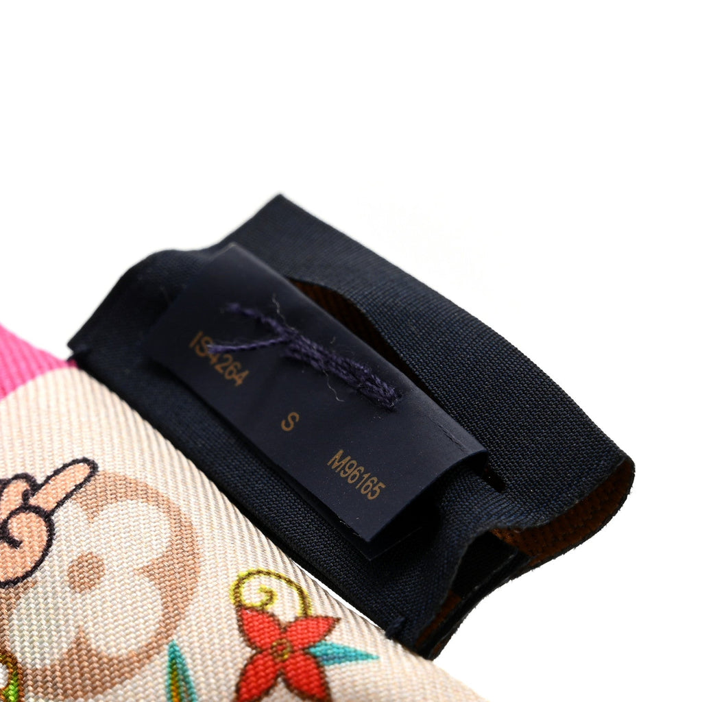 Louis Vuitton LV X TM Silk Superflat Monogram Bandeau White