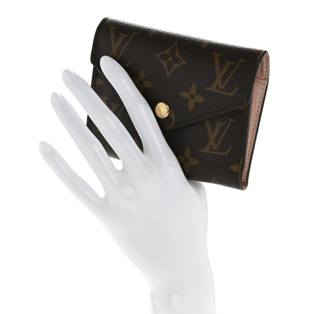 Louis Vuitton Monogram Victorine Wallet Rose Ballerine