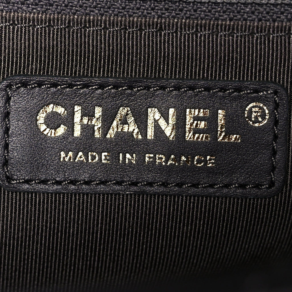 Chanel Lambskin Quilted New Medium Boy Flap Dark Purple