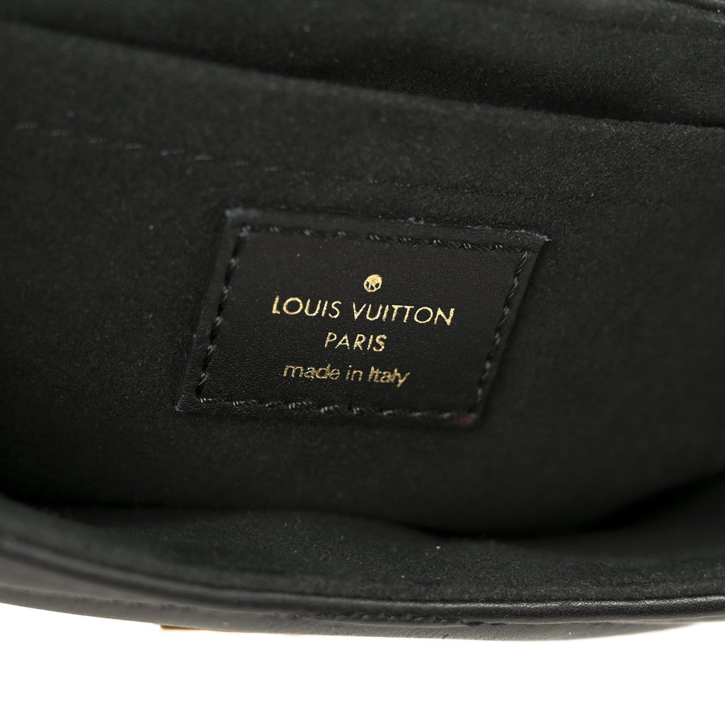 Louis Vuitton Calfskin New Wave Chain PM Black