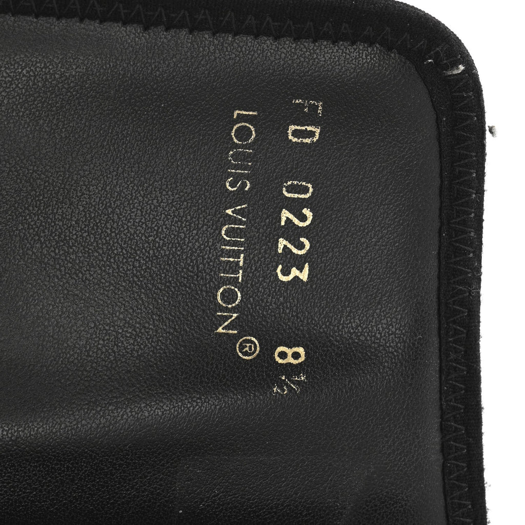 Louis Vuitton Monogram Mens Miami Mules 8.5 Black