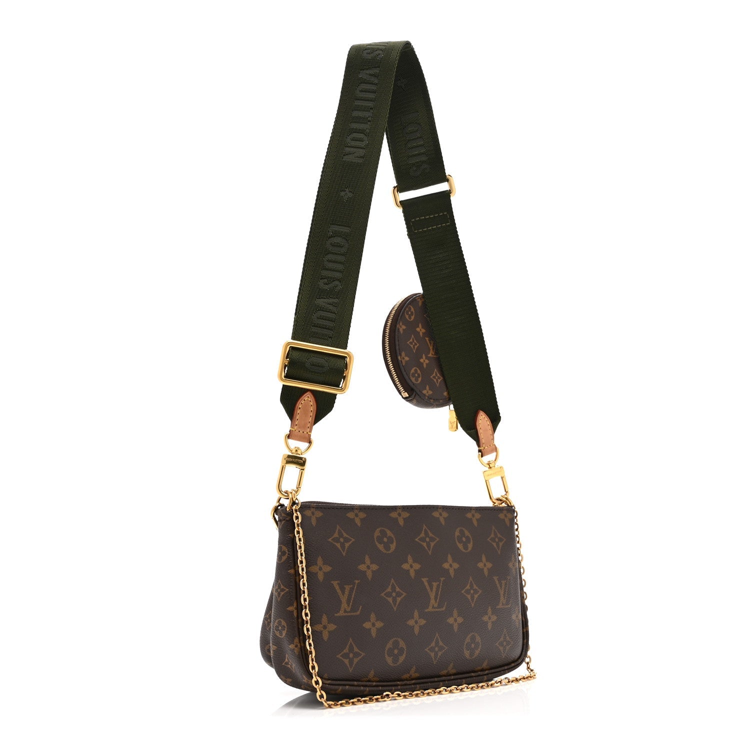 Louis Vuitton Monogram Multi Pochette Accessories Kaki