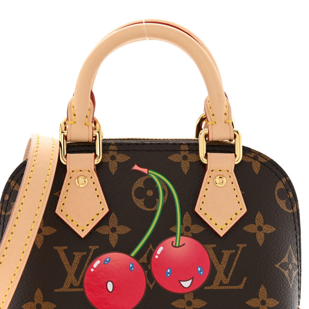 Louis Vuitton LV X TM Monogram Cerises Nano Alma