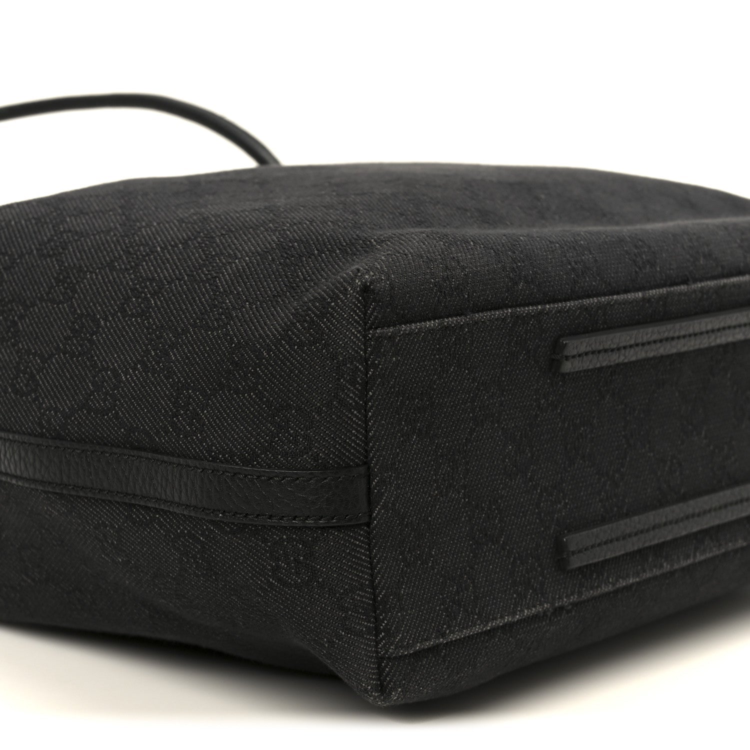 Gucci Canvas Monogram Gifford Shopping Tote Black