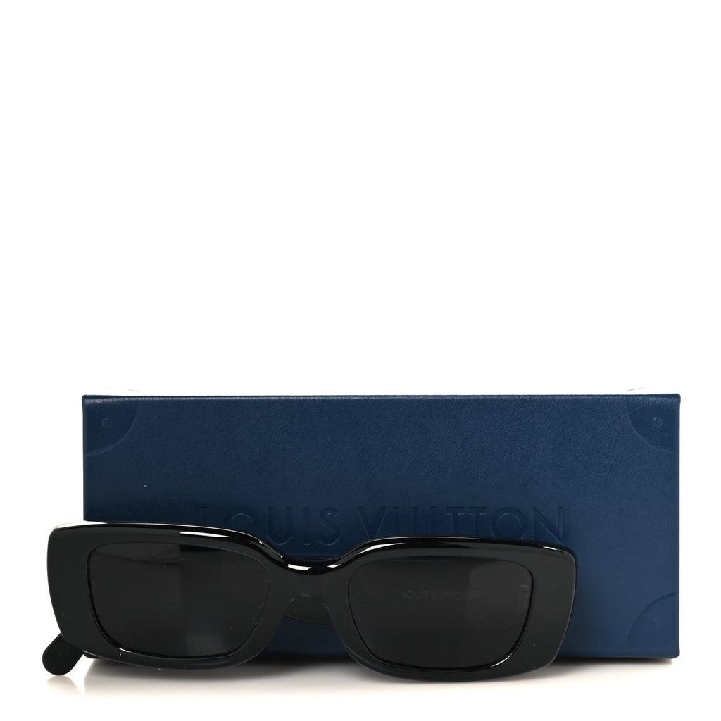 Louis Vuitton LV X TM Acetate Monogram Multicolor Sunglasses Z2709W Black