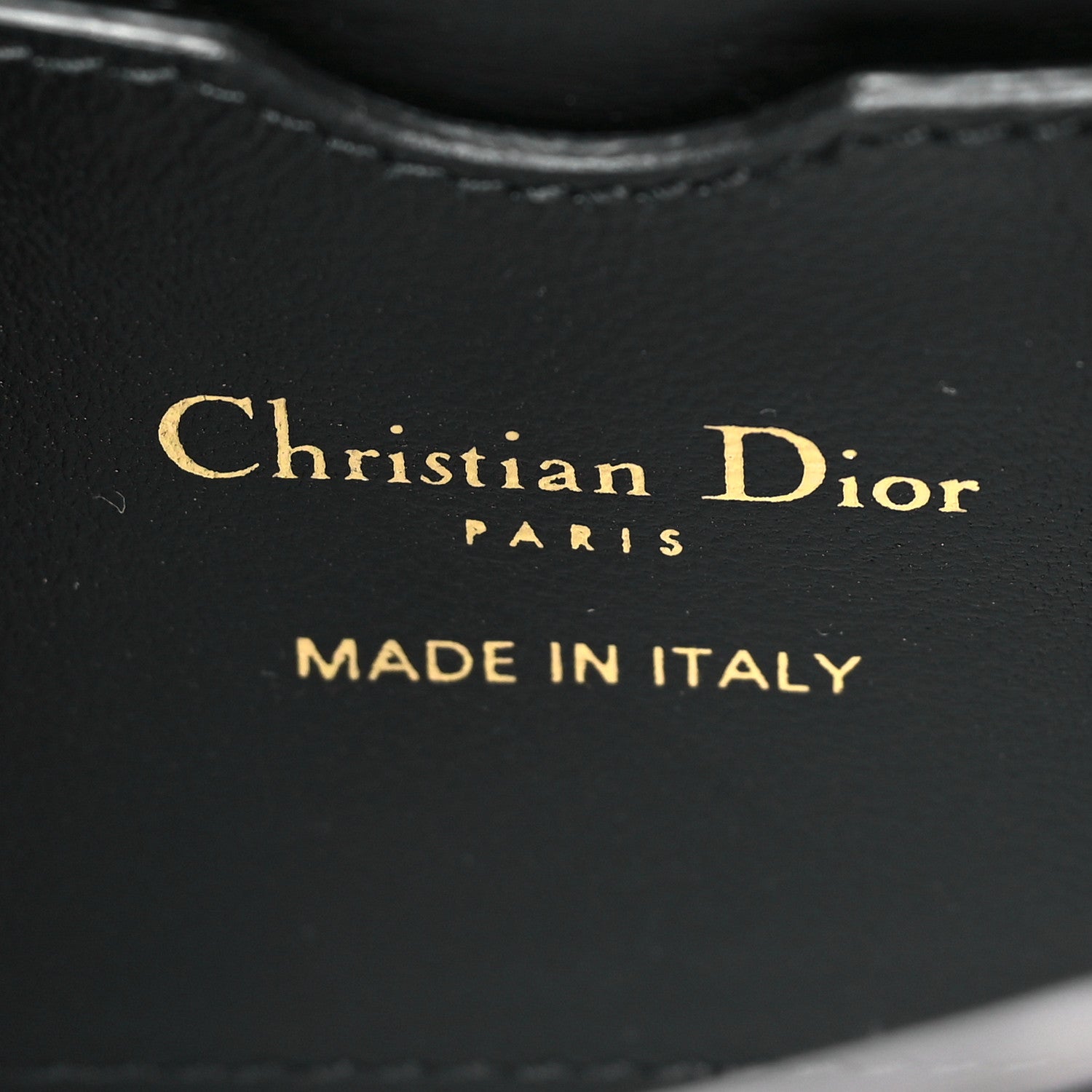 Christian Dior Smooth Calfskin 30 Montaigne Flap Bag Black