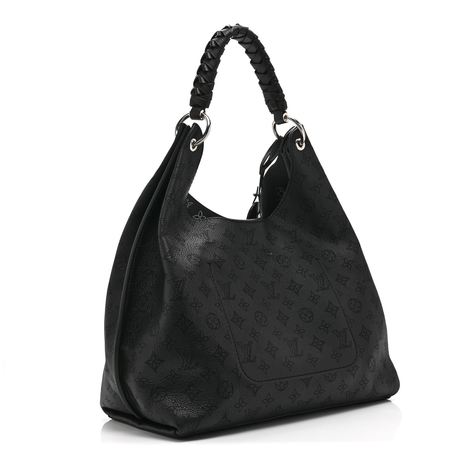 Louis Vuitton Mahina Carmel Hobo Black