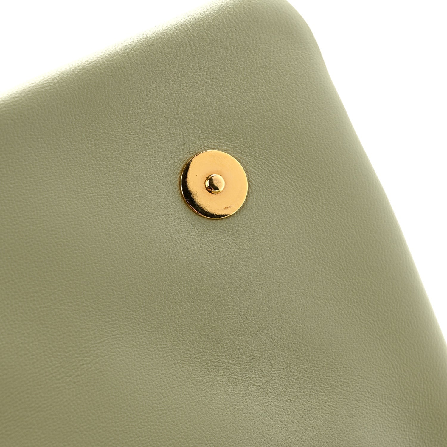 Louis Vuitton Lambskin Embossed Monogram Pochette Coussin Green