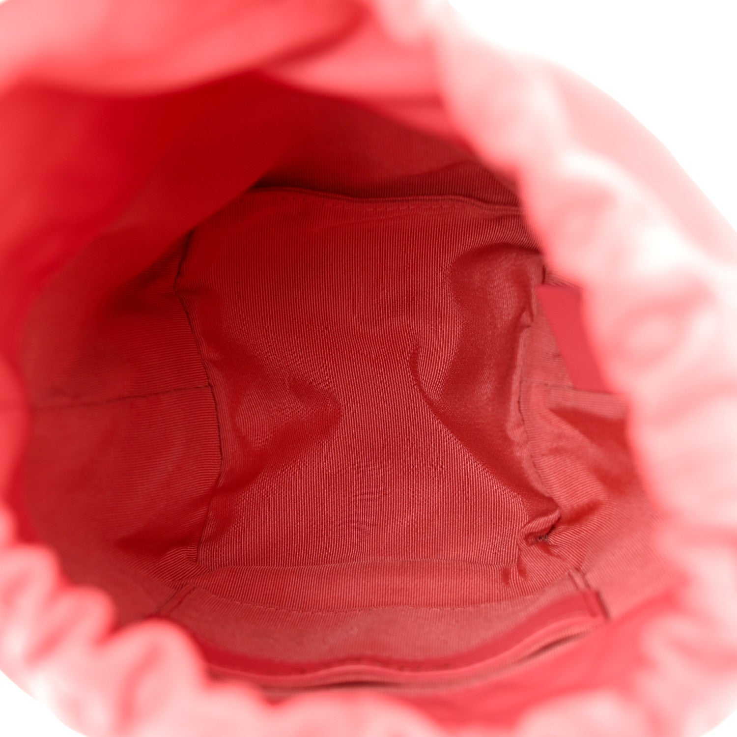 Chanel Lambskin Bucket Chain Drawstring Bag Pink