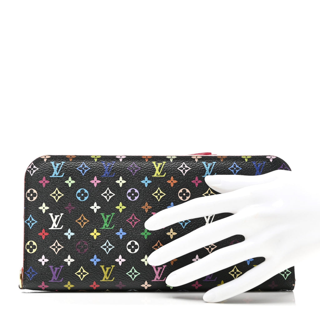 Louis Vuitton Monogram Multicolor Insolite Wallet Black Grenade