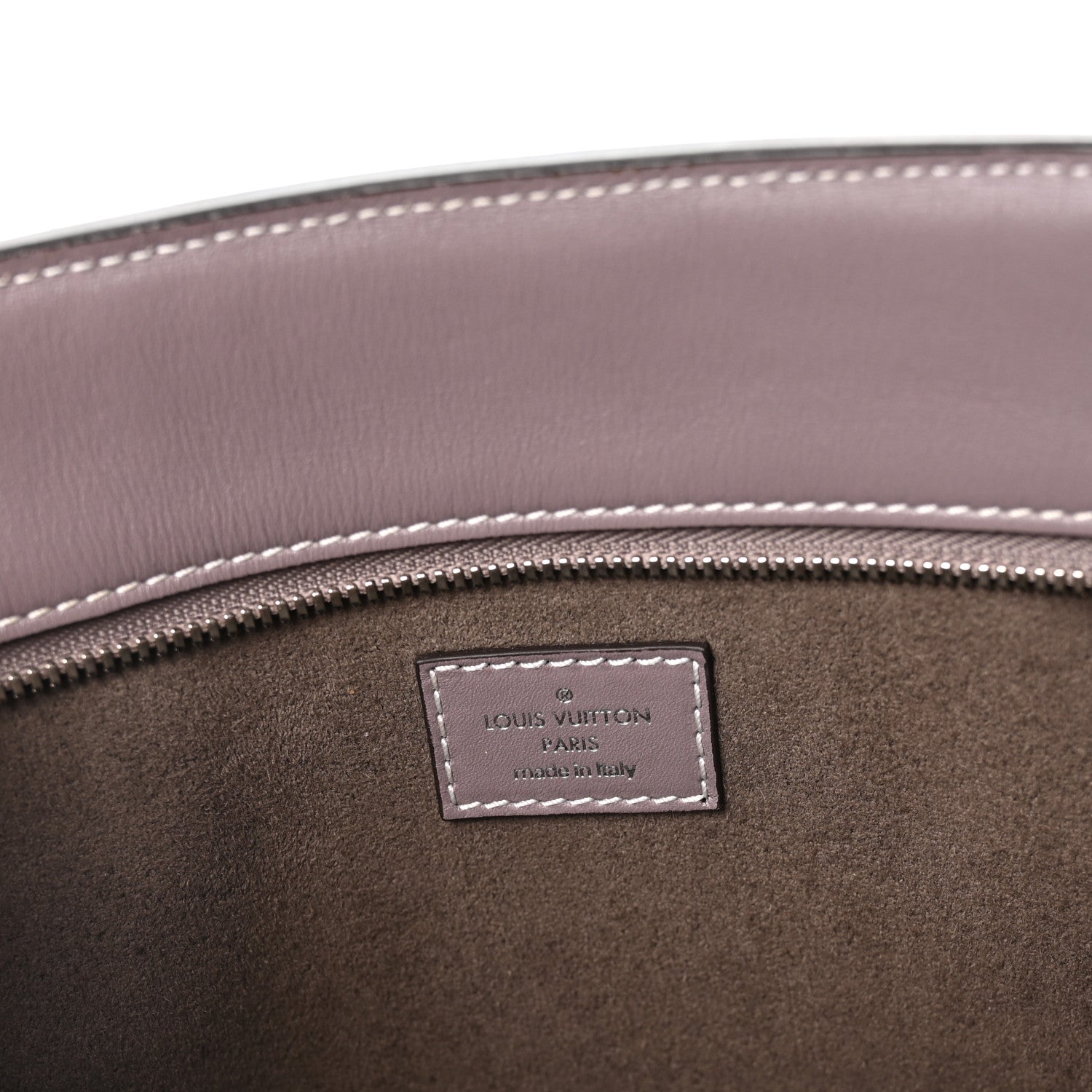 Louis Vuitton Veau Satin Holdall PM Gris