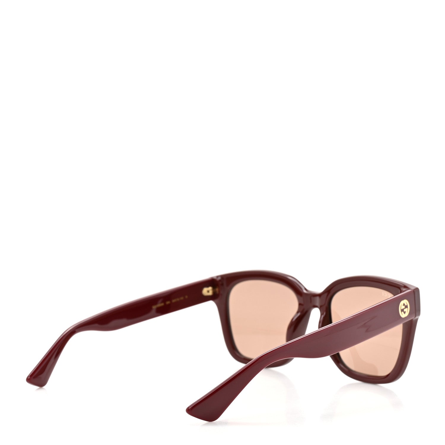 Gucci Acetate Square Frame Sunglasses GG1338SK Red