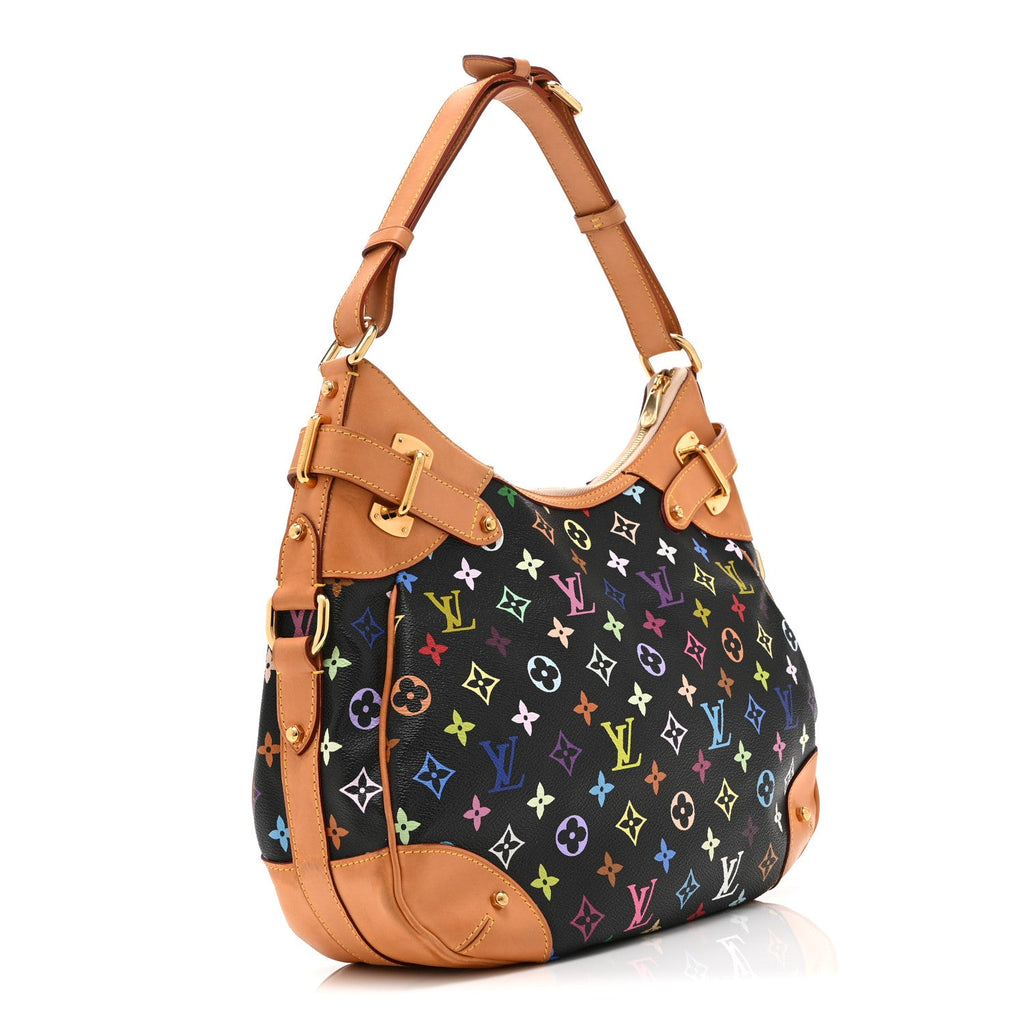 Louis Vuitton Monogram Multicolor Greta Black