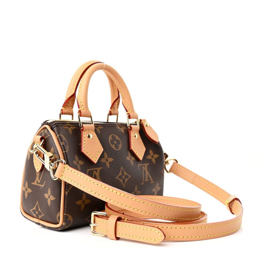 Louis Vuitton Monogram Nano Speedy Bandouliere