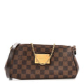 Louis Vuitton Damier Ebene Eva Clutch
