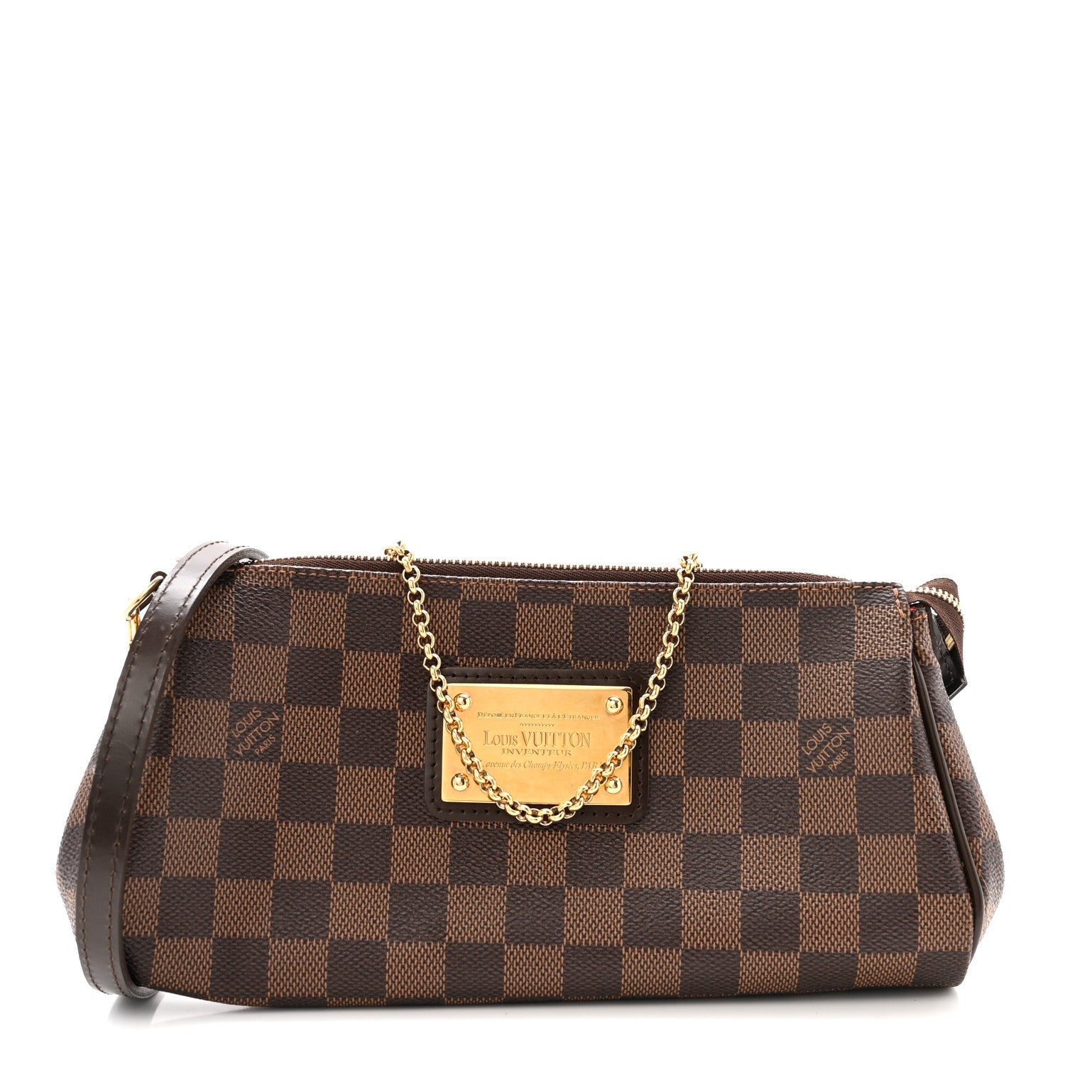 Louis Vuitton Damier Ebene Eva Clutch