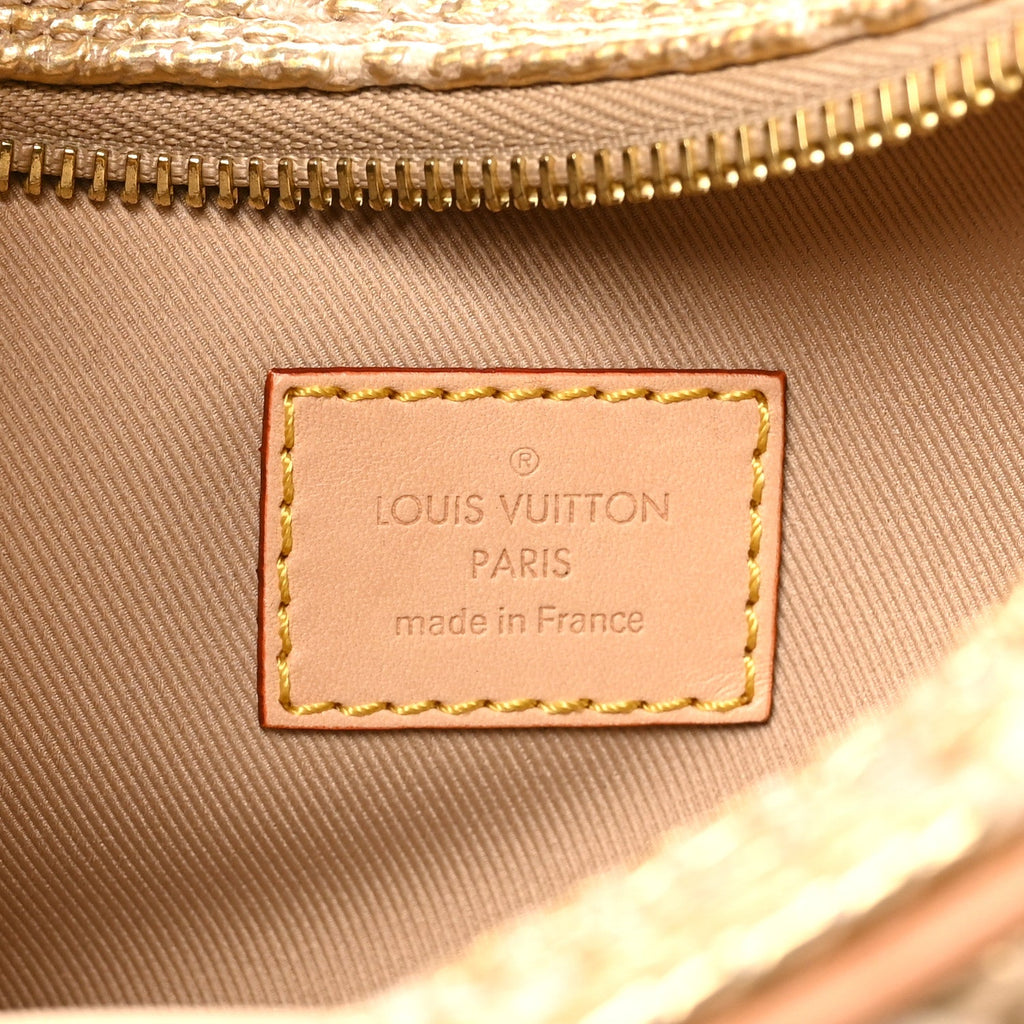 Louis Vuitton Monogram Jacquard Loop Gold