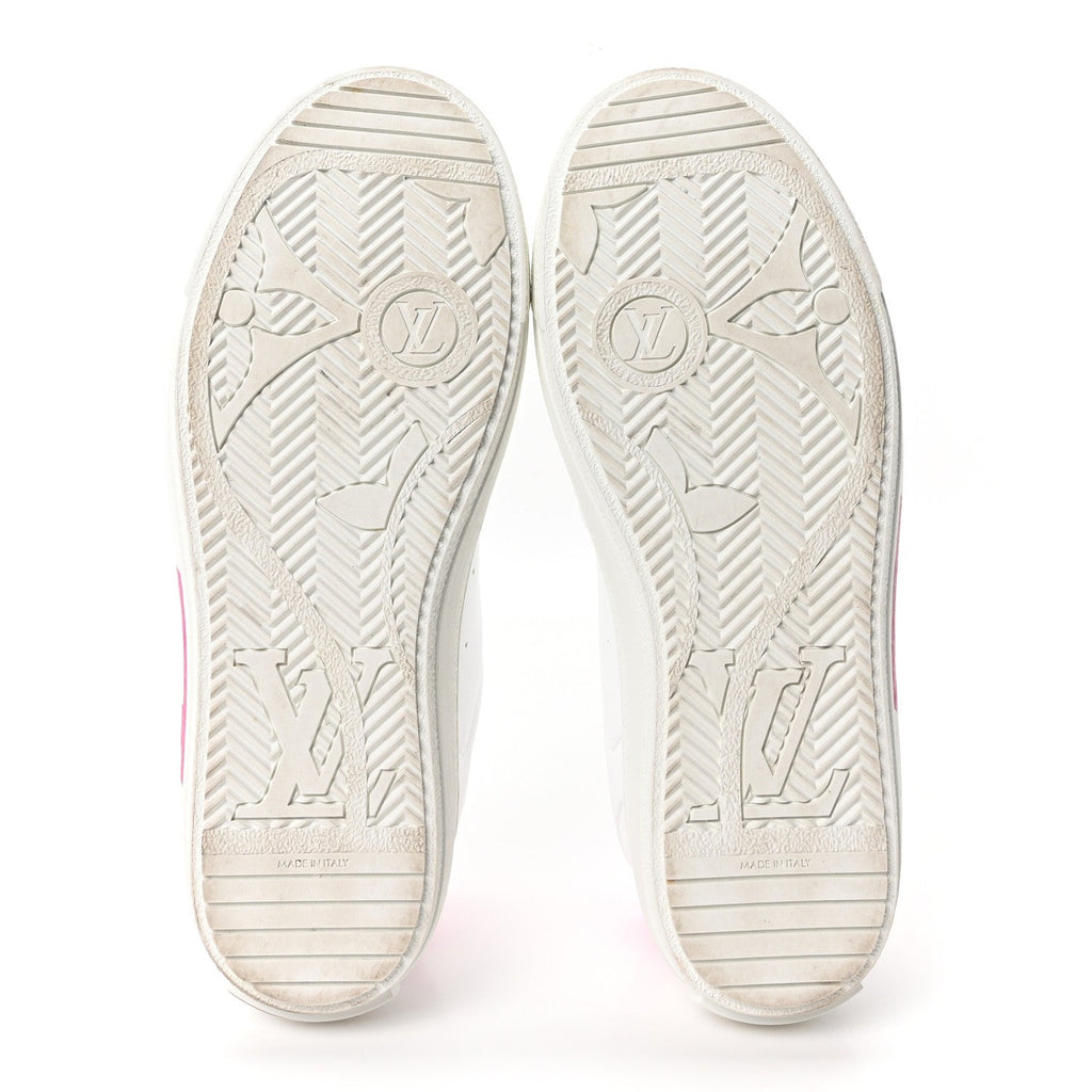 Louis Vuitton Calfskin Charlie Sneaker 41 Magenta