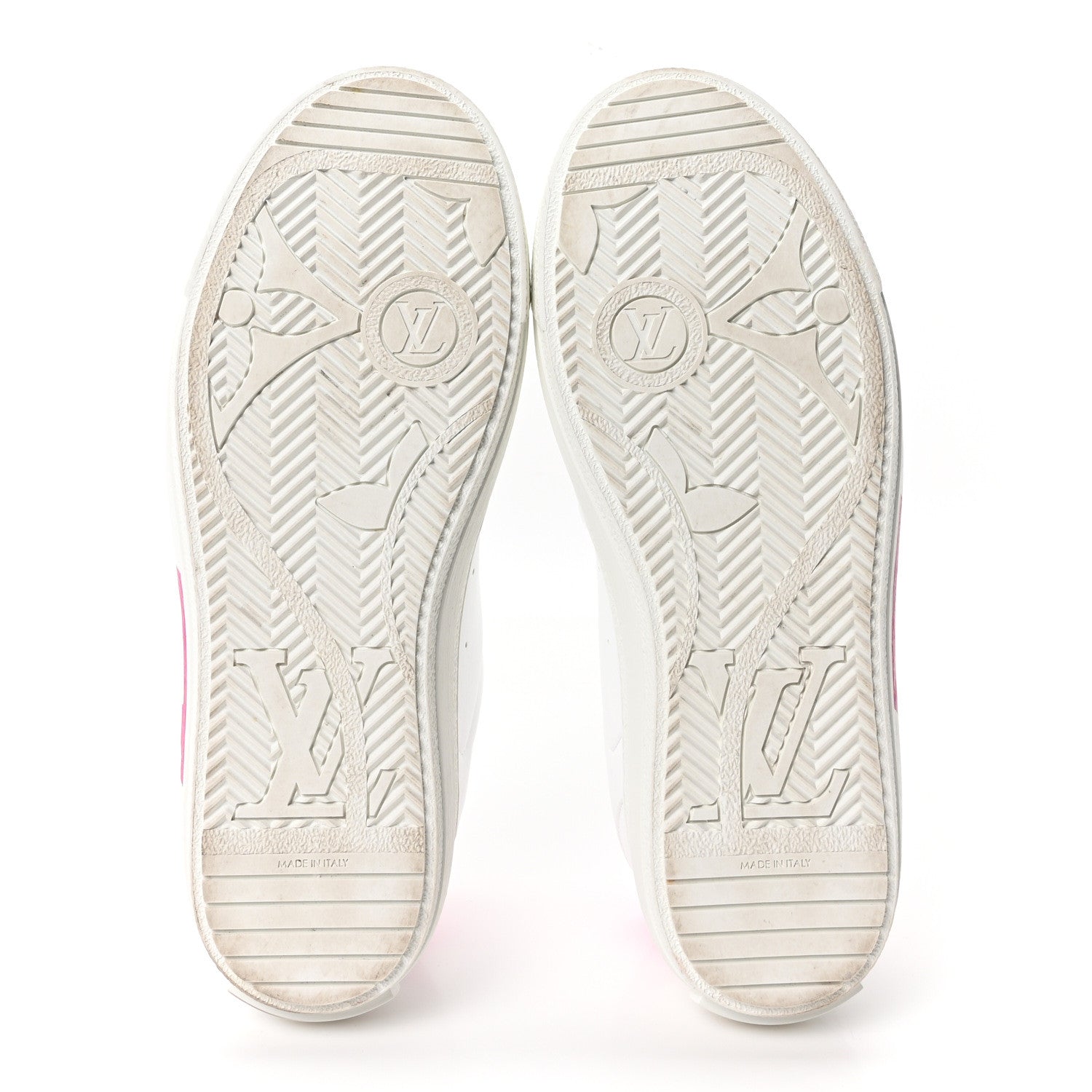 Louis Vuitton Calfskin Charlie Sneaker 41 Magenta