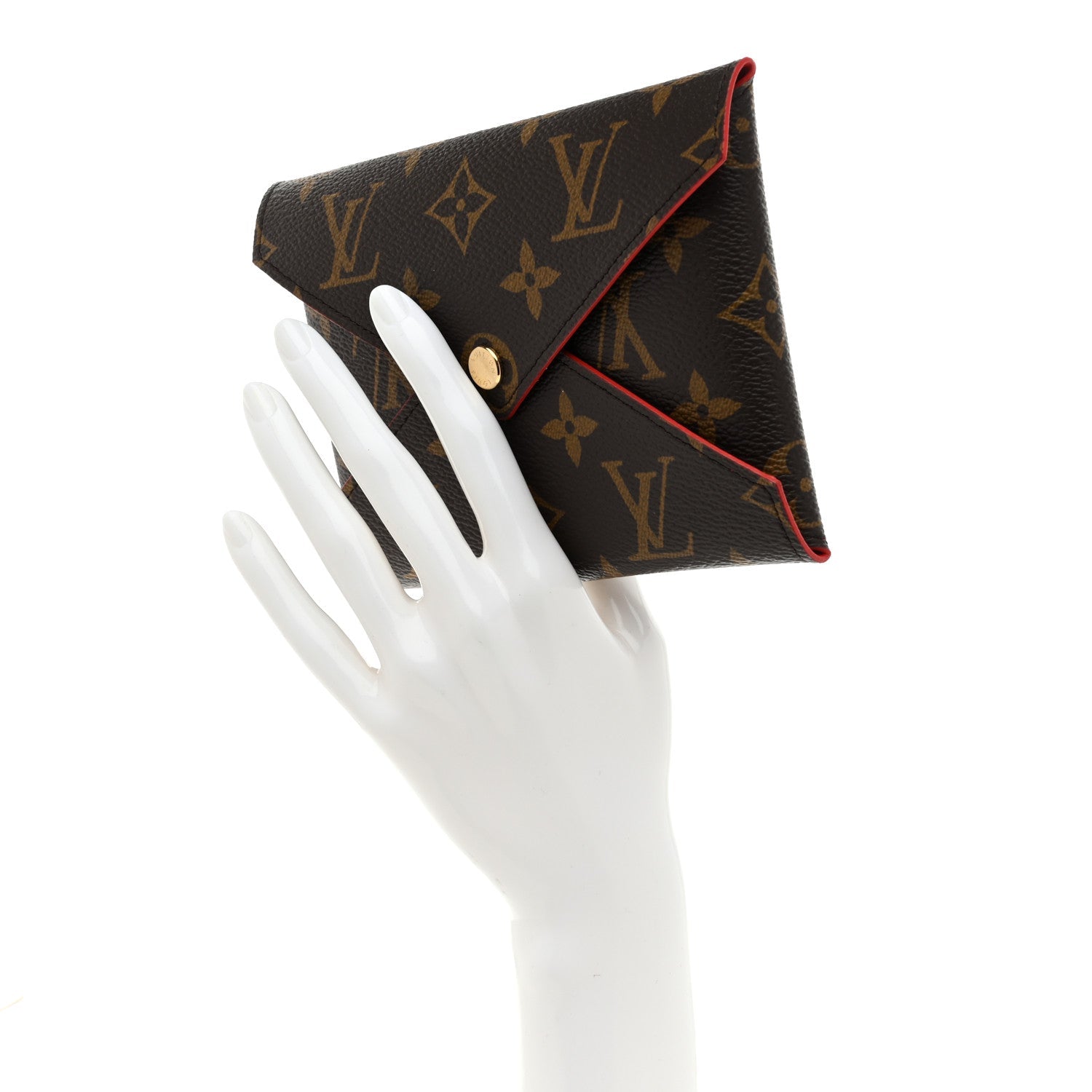 Louis Vuitton Monogram Medium Kirigami Pochette Insert Coquelicot