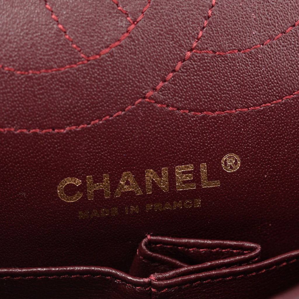 Chanel Aged Calfskin Quilted 2.55 Reissue 225 Flap Black