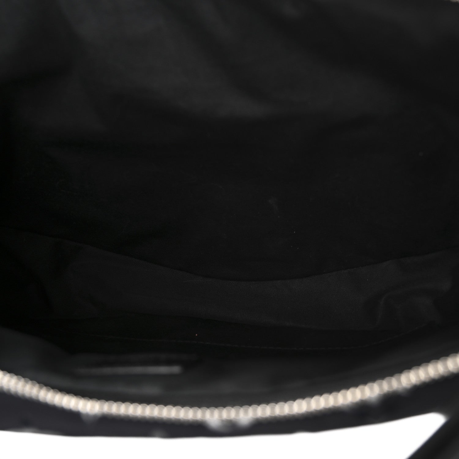 Louis Vuitton Nylon Monogram Loop Pocket Hobo Polar Night