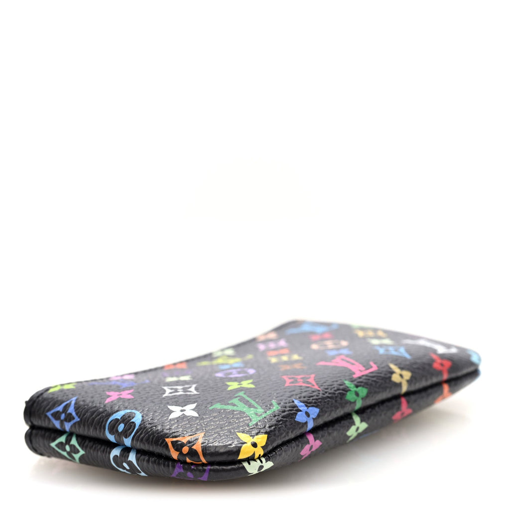 Louis Vuitton LV X TM Monogram Multicolor Key Pouch Black