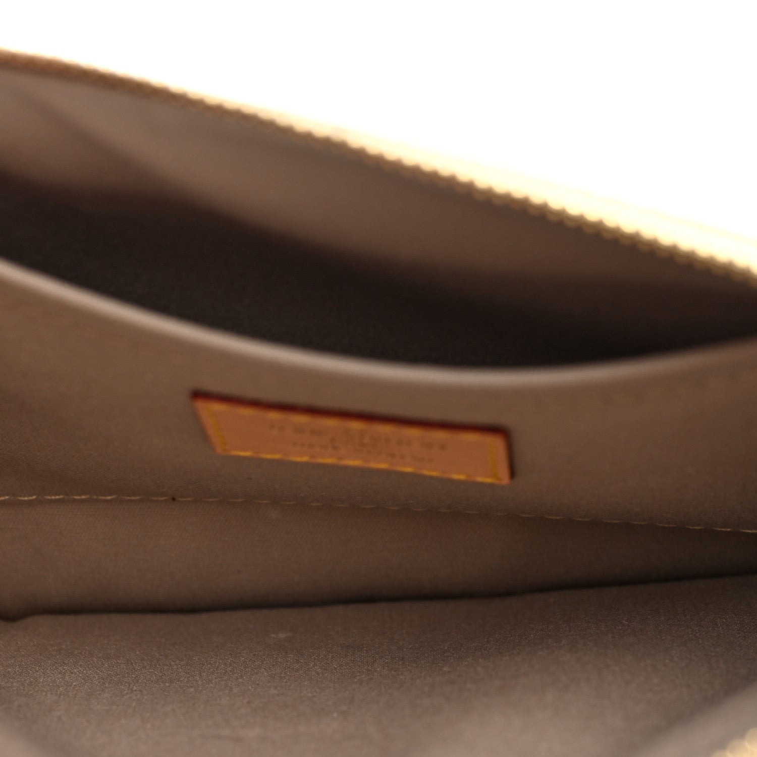 Louis Vuitton Monogram Miroir Inventeur Pochette Plat Dore Gold