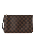 Louis Vuitton Damier Ebene Neverfull MM GM Pochette