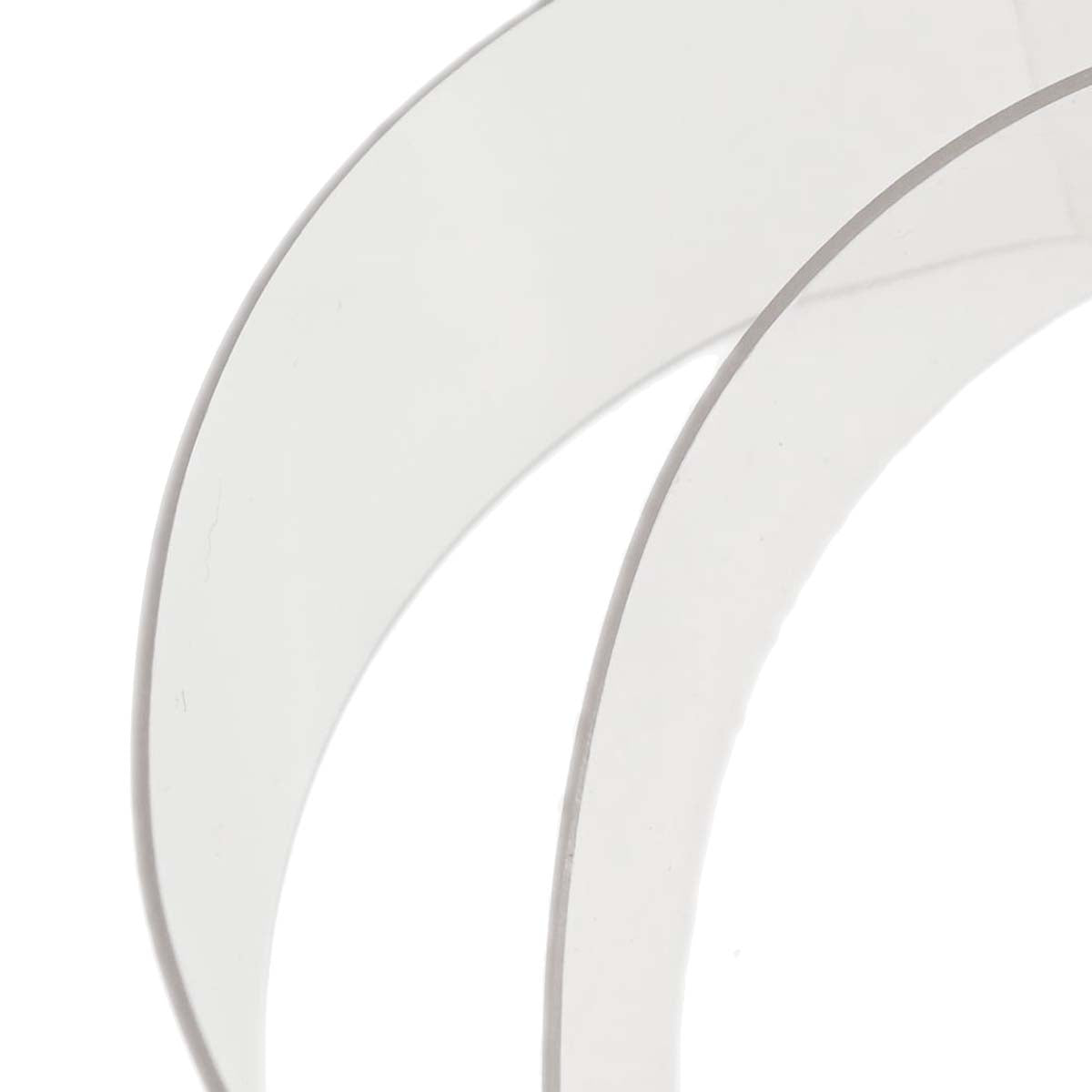 Chanel Clear Silver PVC Belt