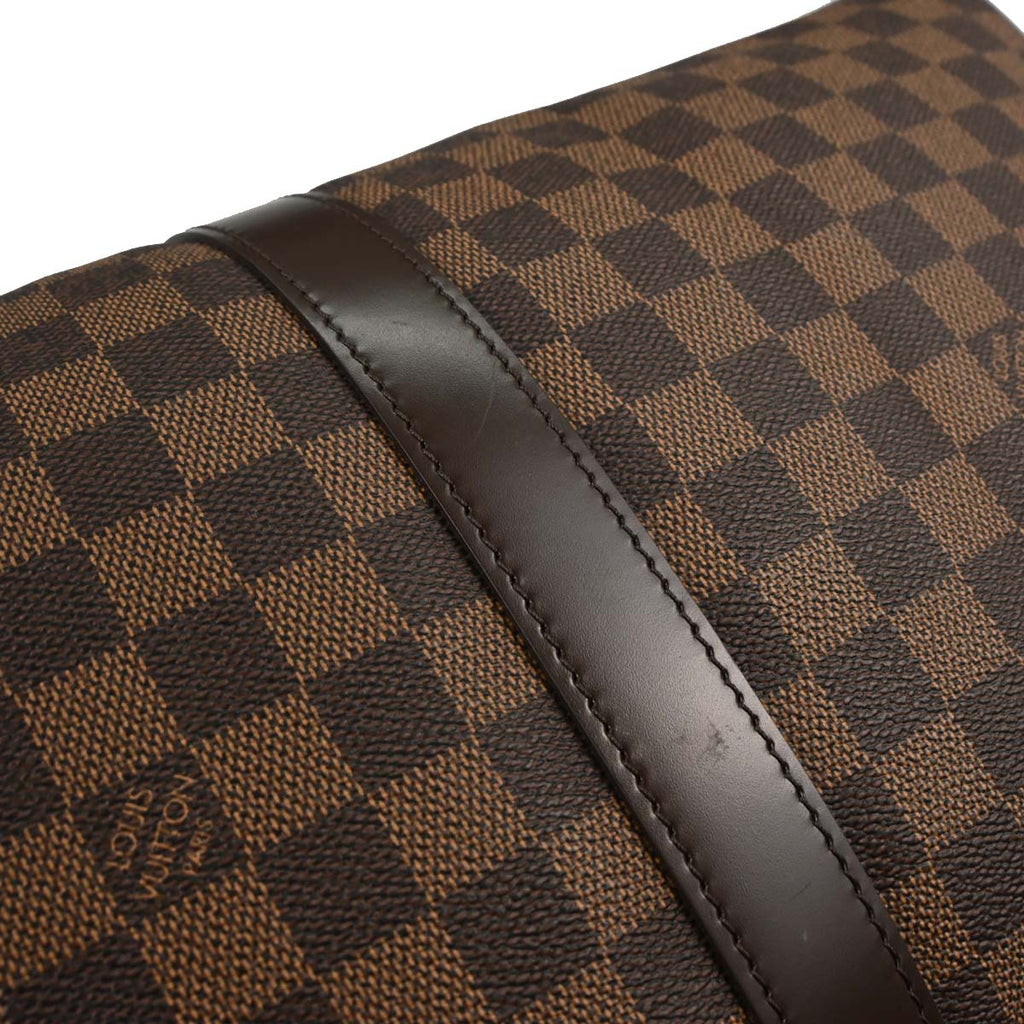 Louis Vuitton Damier Keepall Bandouliere 55 Shoulder Duffle Bag N41414