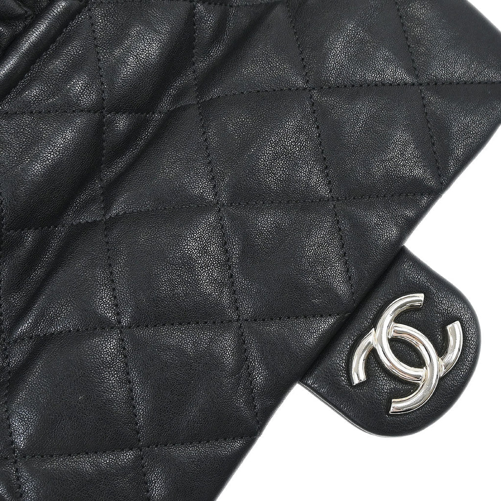 Chanel Black Calfskin Chain Around Shoulder Bag