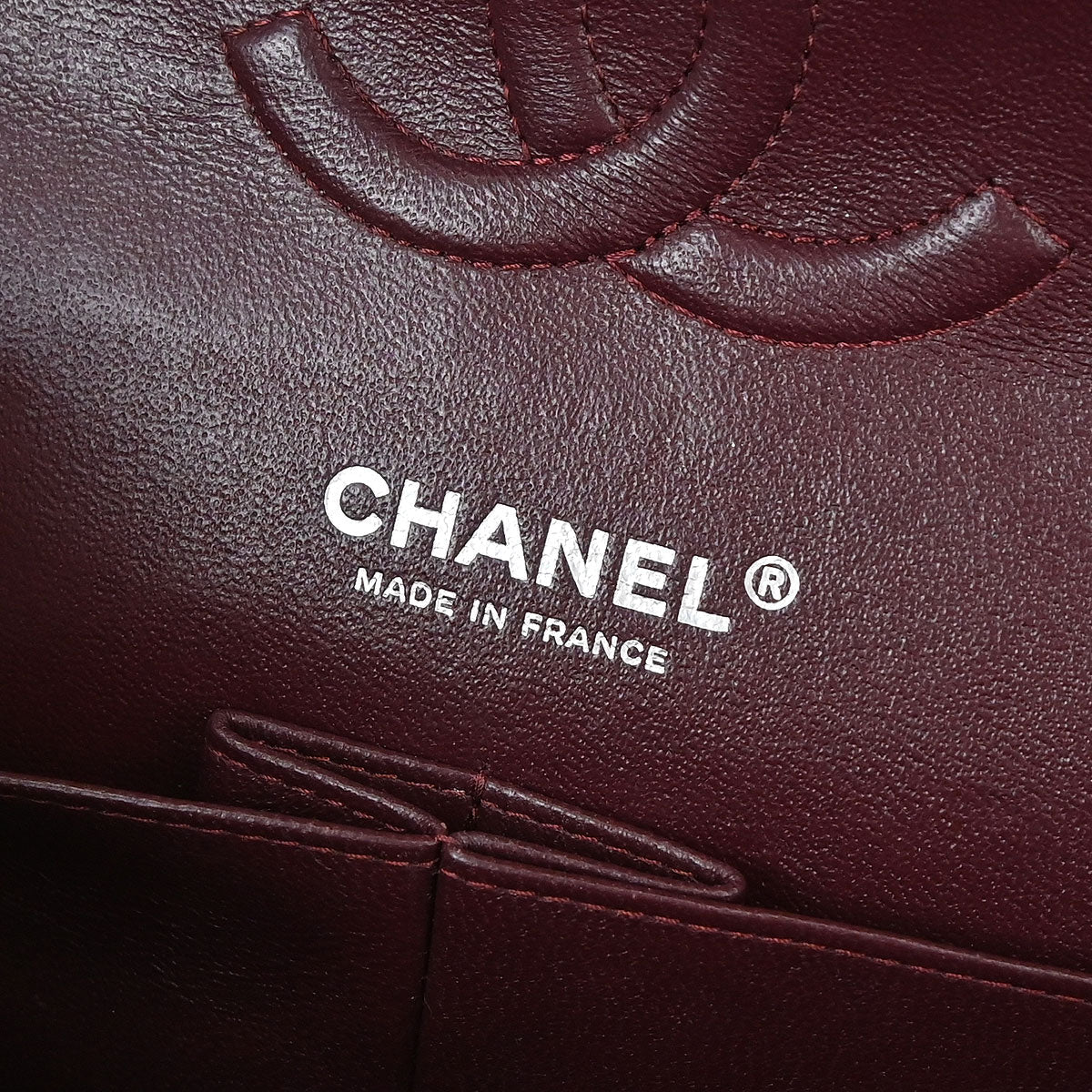 Chanel 2018 Black Caviar Skin Medium Classic Double Flap Shoulder Bag