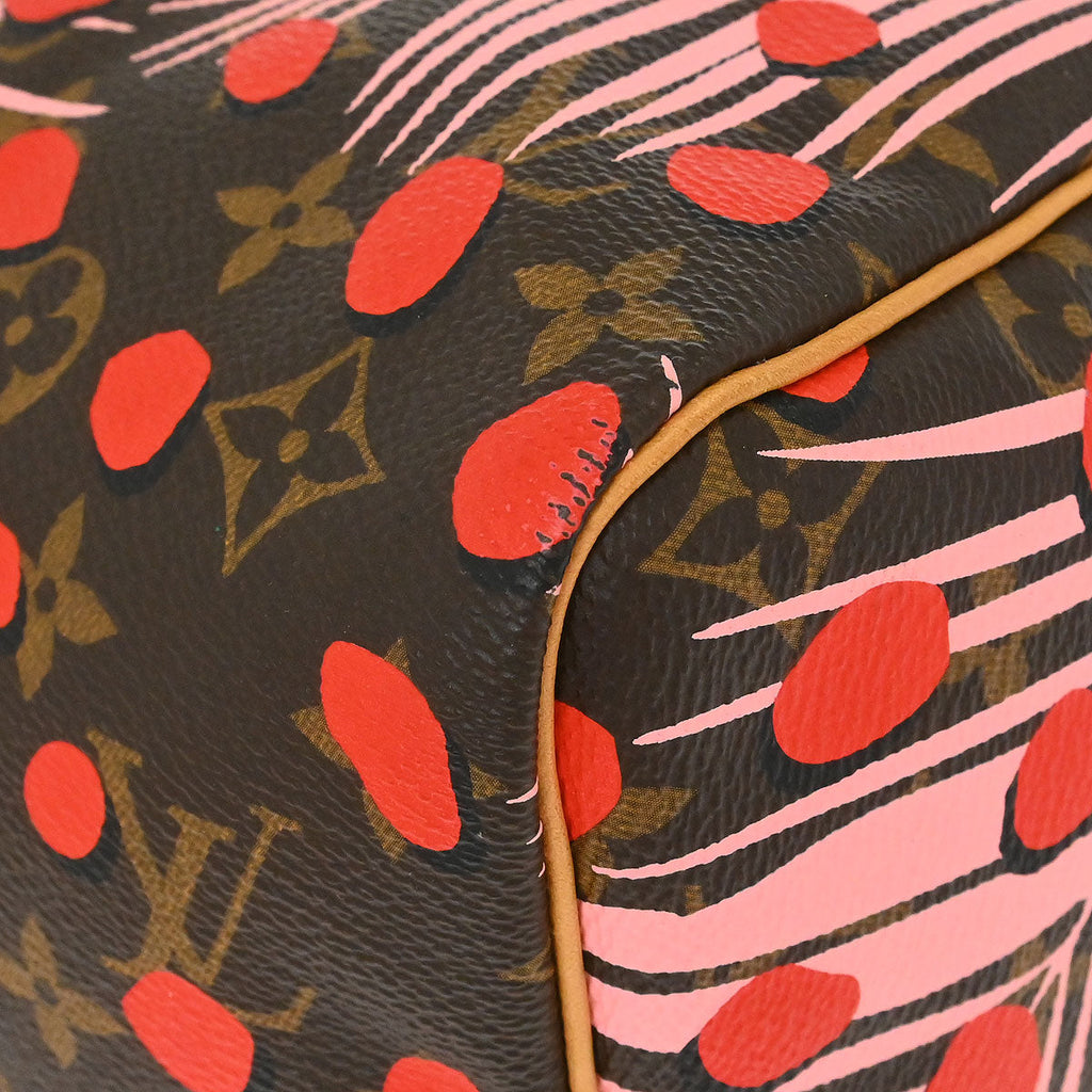 Louis Vuitton Monogram Jungle Dot Speedy 30 Handbag M41983