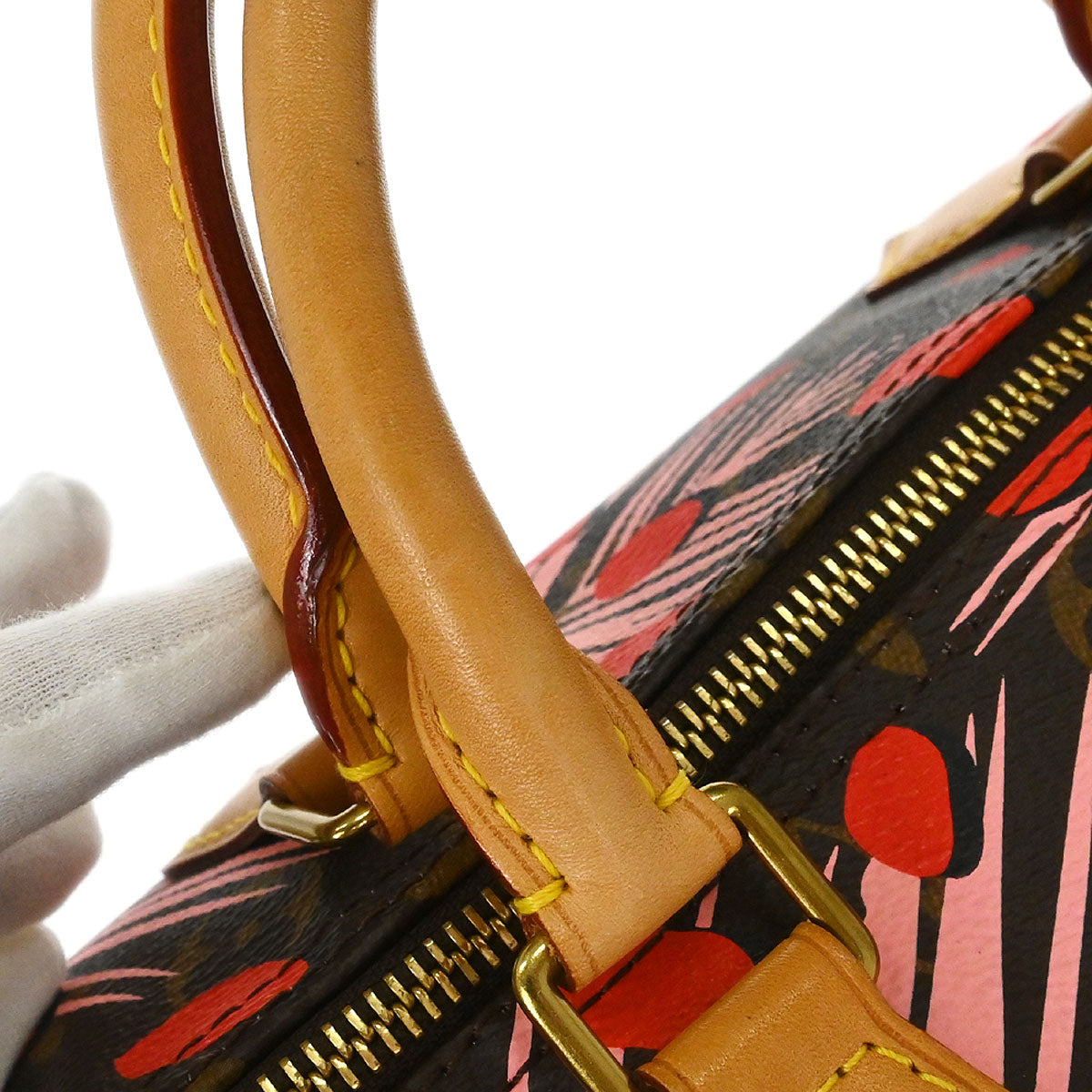 Louis Vuitton Monogram Jungle Dot Speedy 30 Handbag M41983