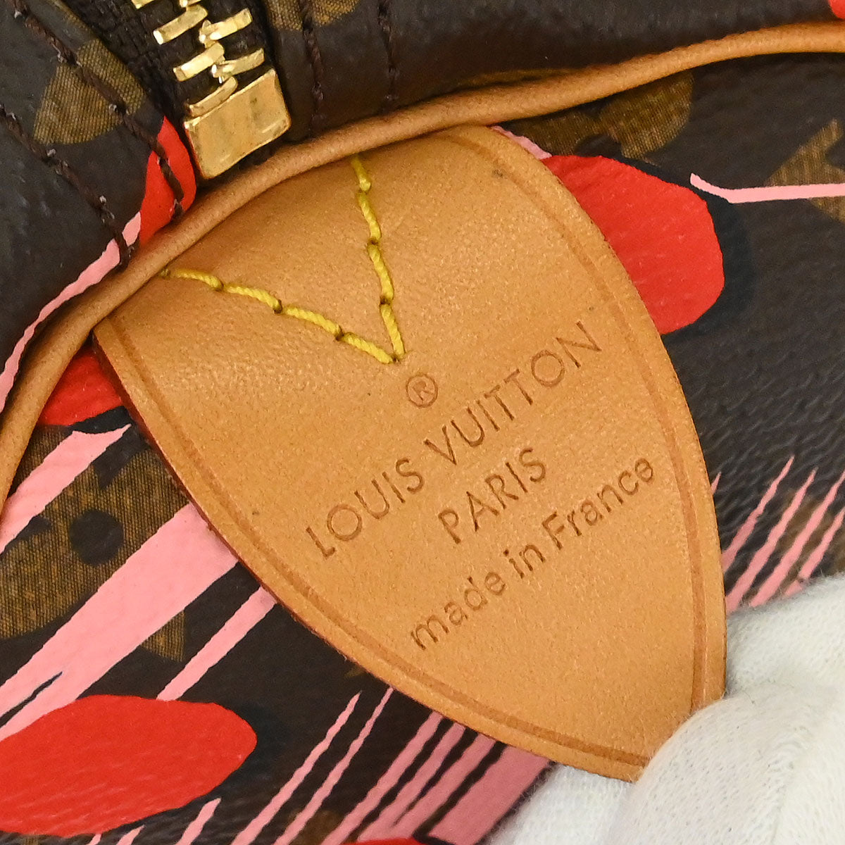 Louis Vuitton Monogram Jungle Dot Speedy 30 Handbag M41983