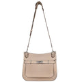 Hermes Argile Taurillon Clemence Jypsiere 31 Shoulder Bag