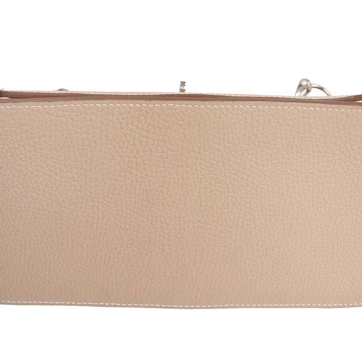 Hermes Argile Taurillon Clemence Jypsiere 31 Shoulder Bag