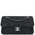 Chanel 2012-2013 Black Caviar French Riviera Shoulder Bag