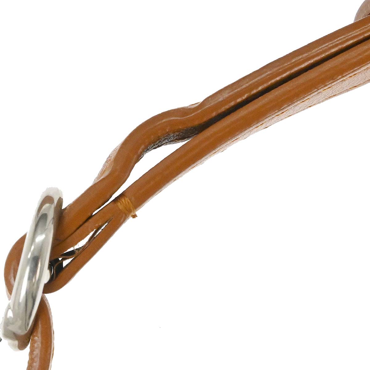 Chanel 2018 Brown Calfskin Coco Eyelets Round Flap Shoulder Bag