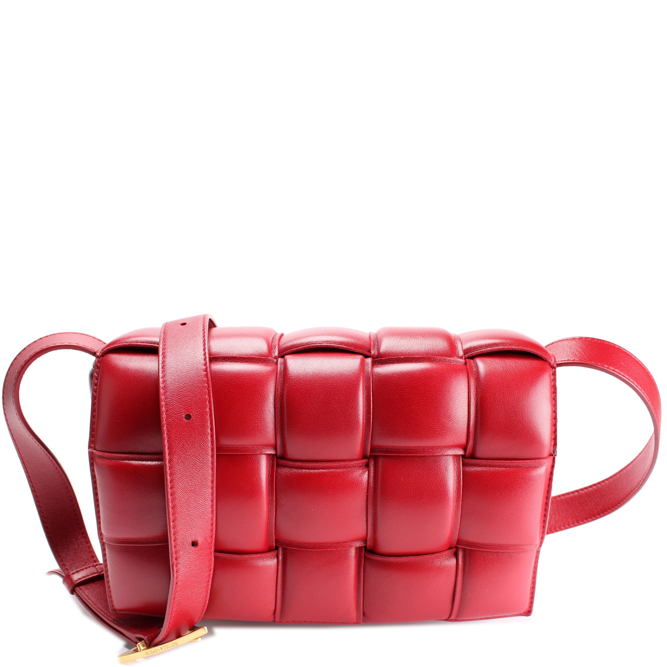 Maxi Intrecciato Padded Cassette Bag