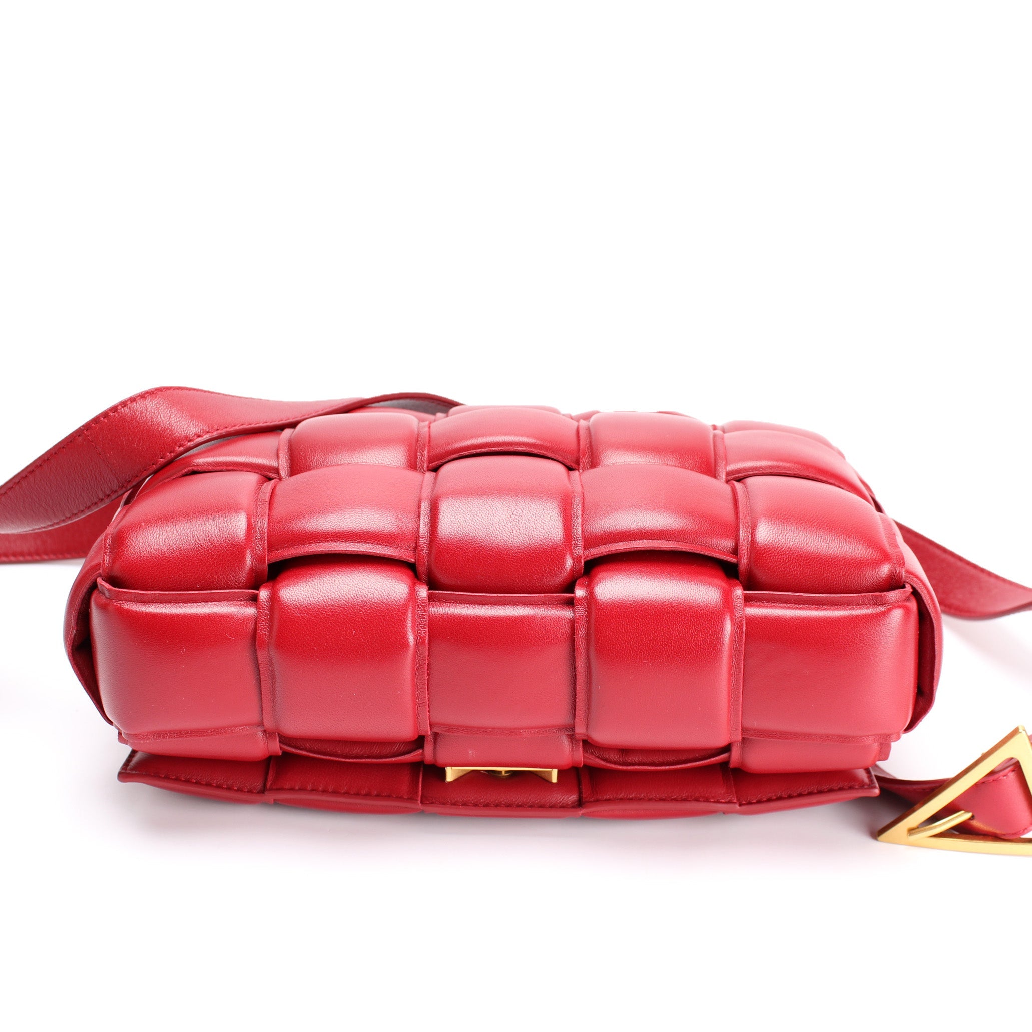 Maxi Intrecciato Padded Cassette Bag