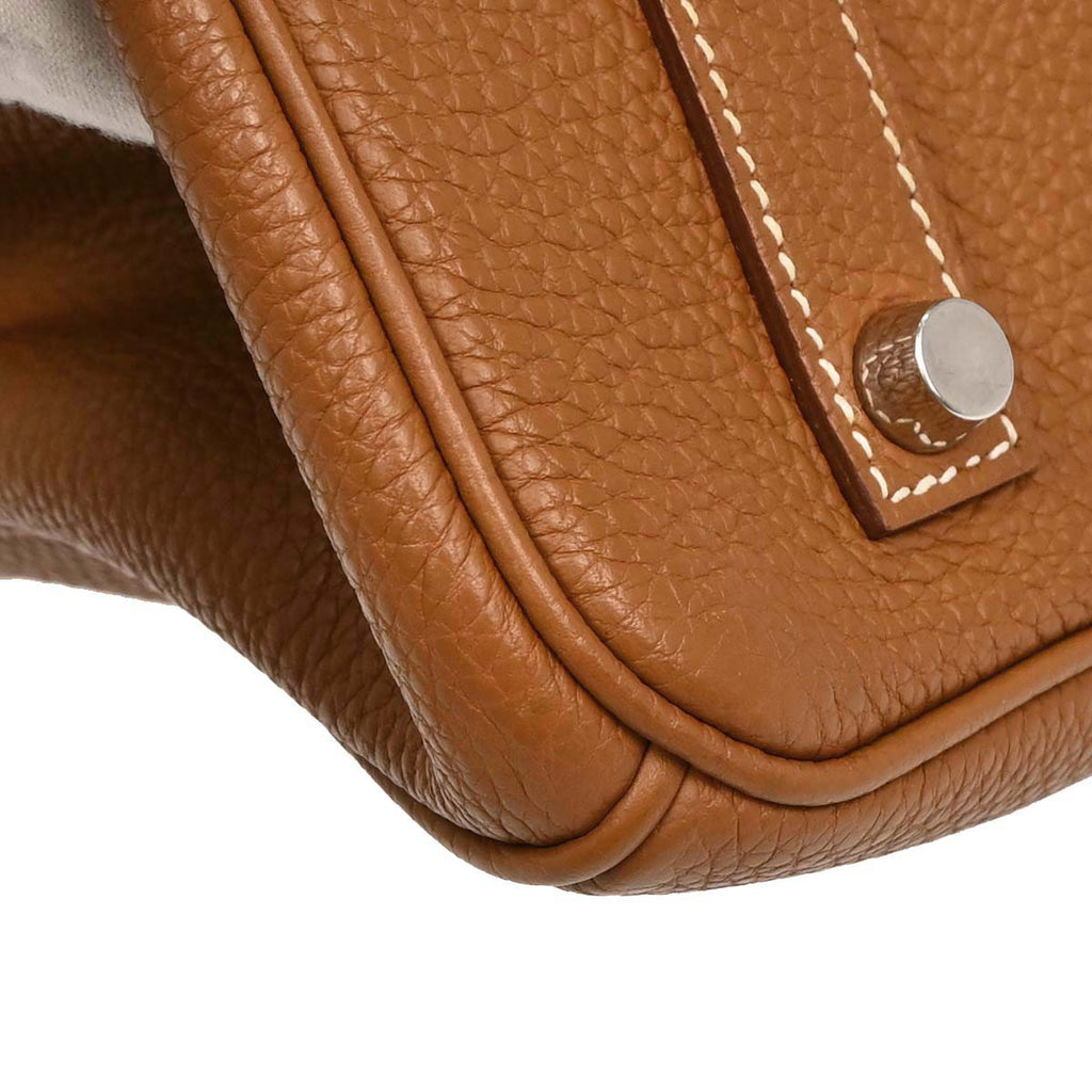Hermes Gold Togo Birkin 35 Handbag